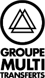 Logo noir de Multi-transferts