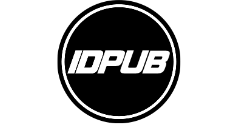 Logo en noir et blanc d'IDPUB